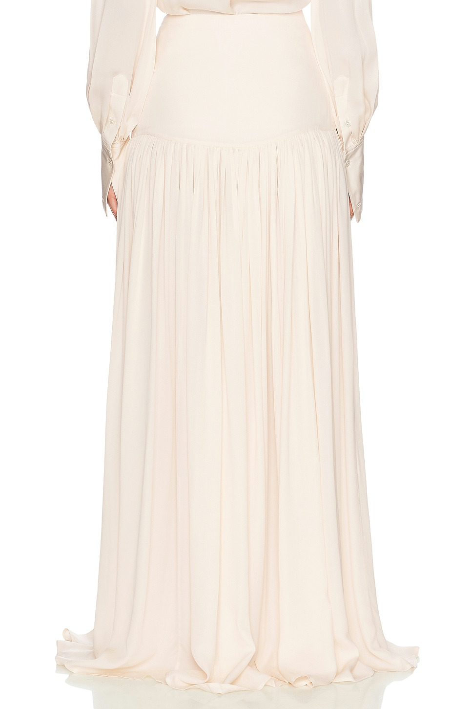 Diaphanous Maxi Skirt - 4