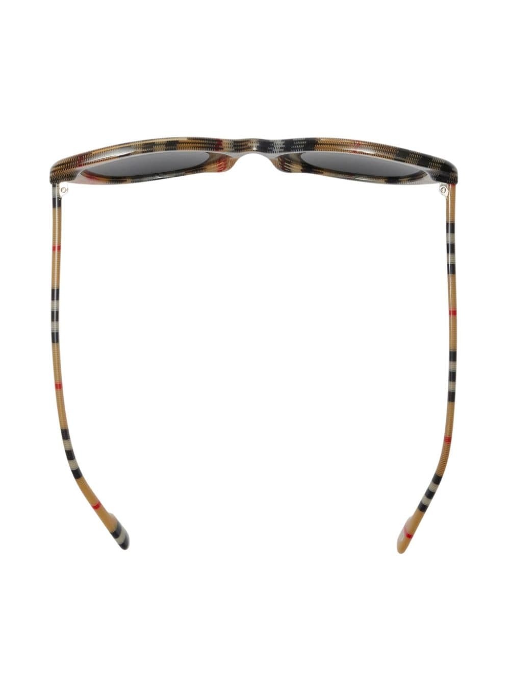 House Check oversize-frame sunglasses - 3