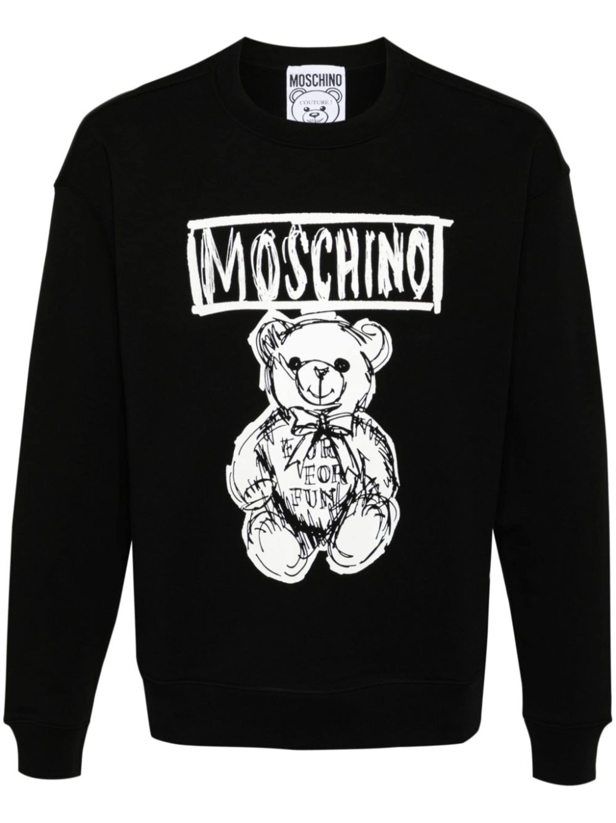 Teddy Bear-motif sweatshirt - 1