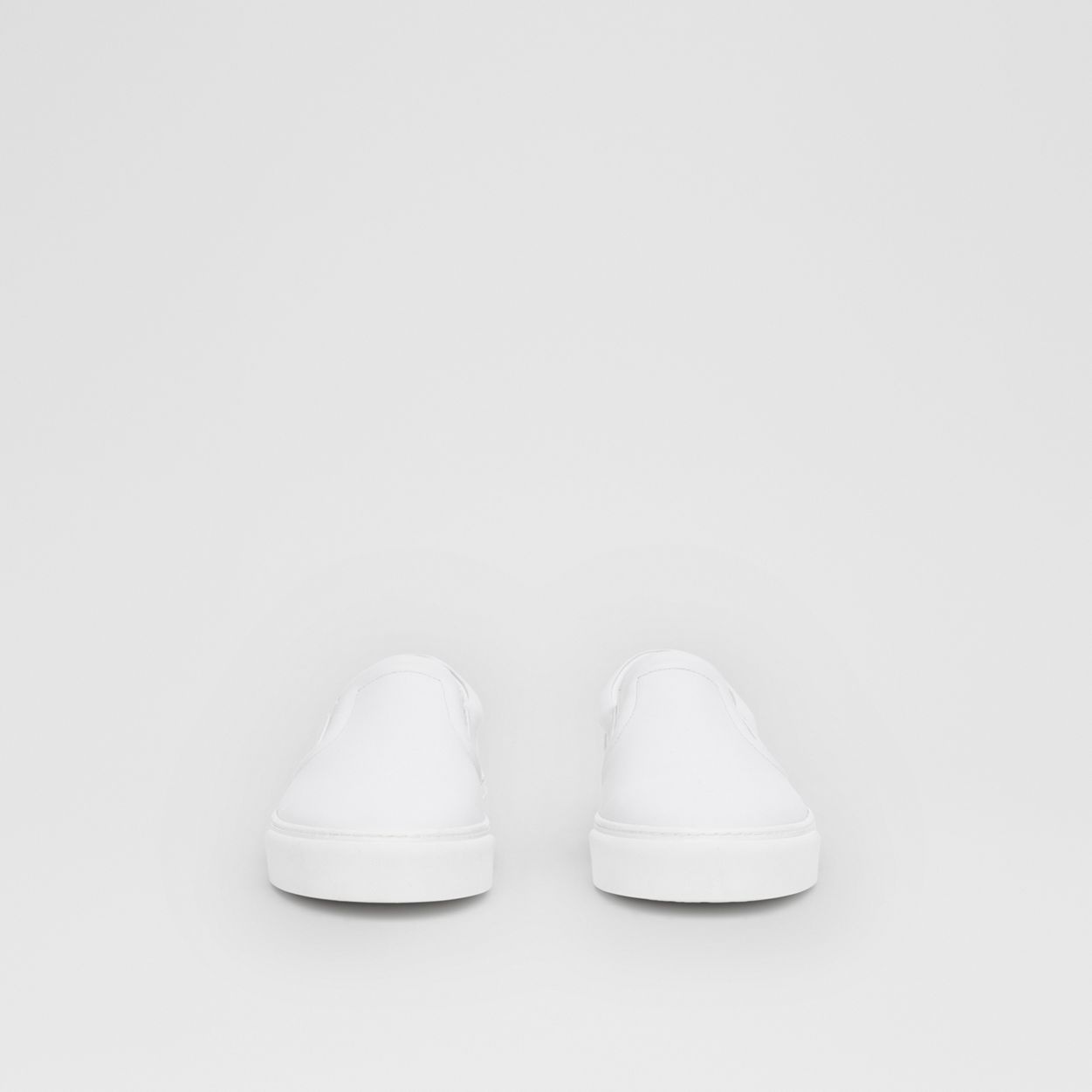 Bio-based Sole Leather Slip-on Sneakers - 5