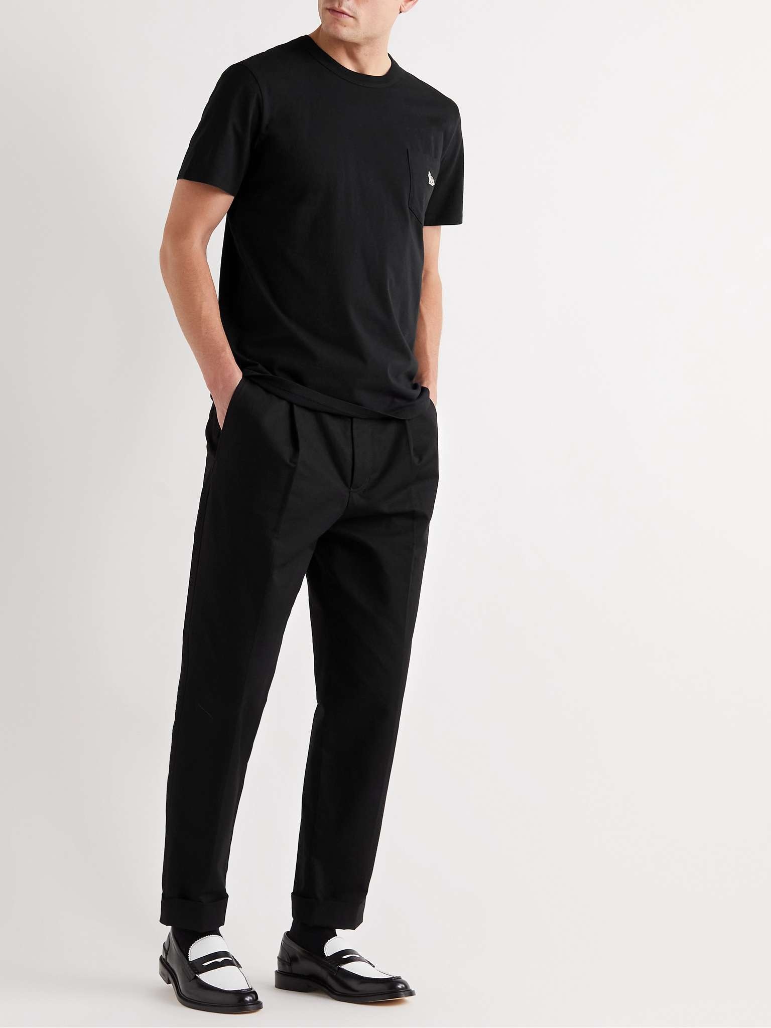 Logo-Appliquéd Cotton-Jersey T-Shirt - 2