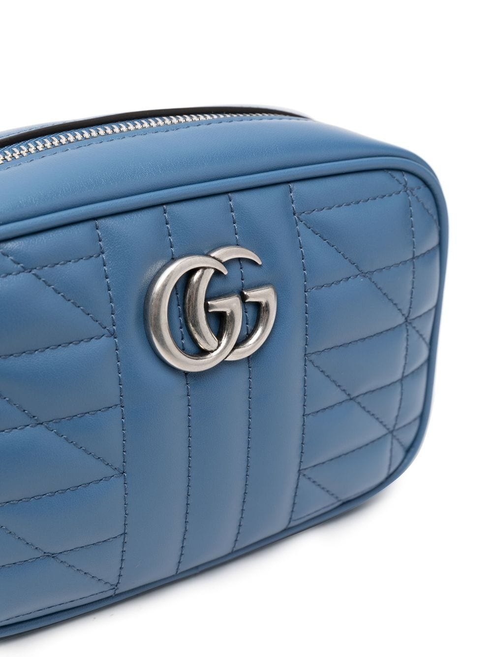 Gg marmont leather crossbody bag - 4