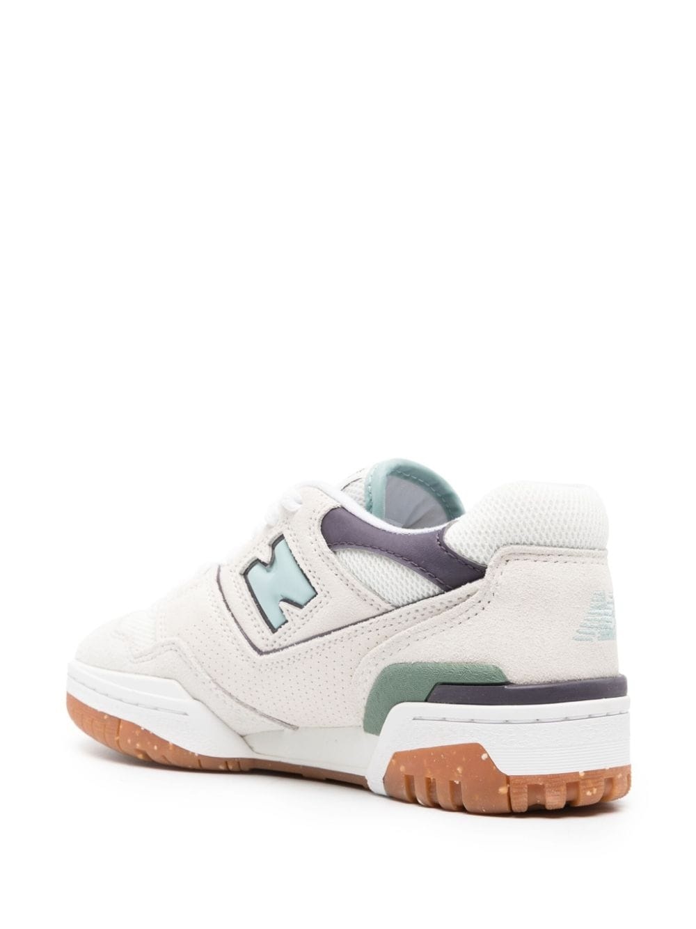 550 logo-patch panelled sneakers - 3