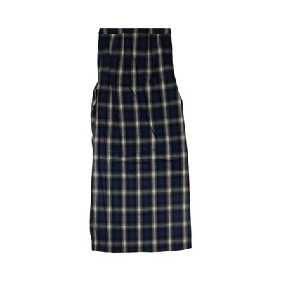 AMIRI Amiri Flannel Star Skirt 'Black' outlook