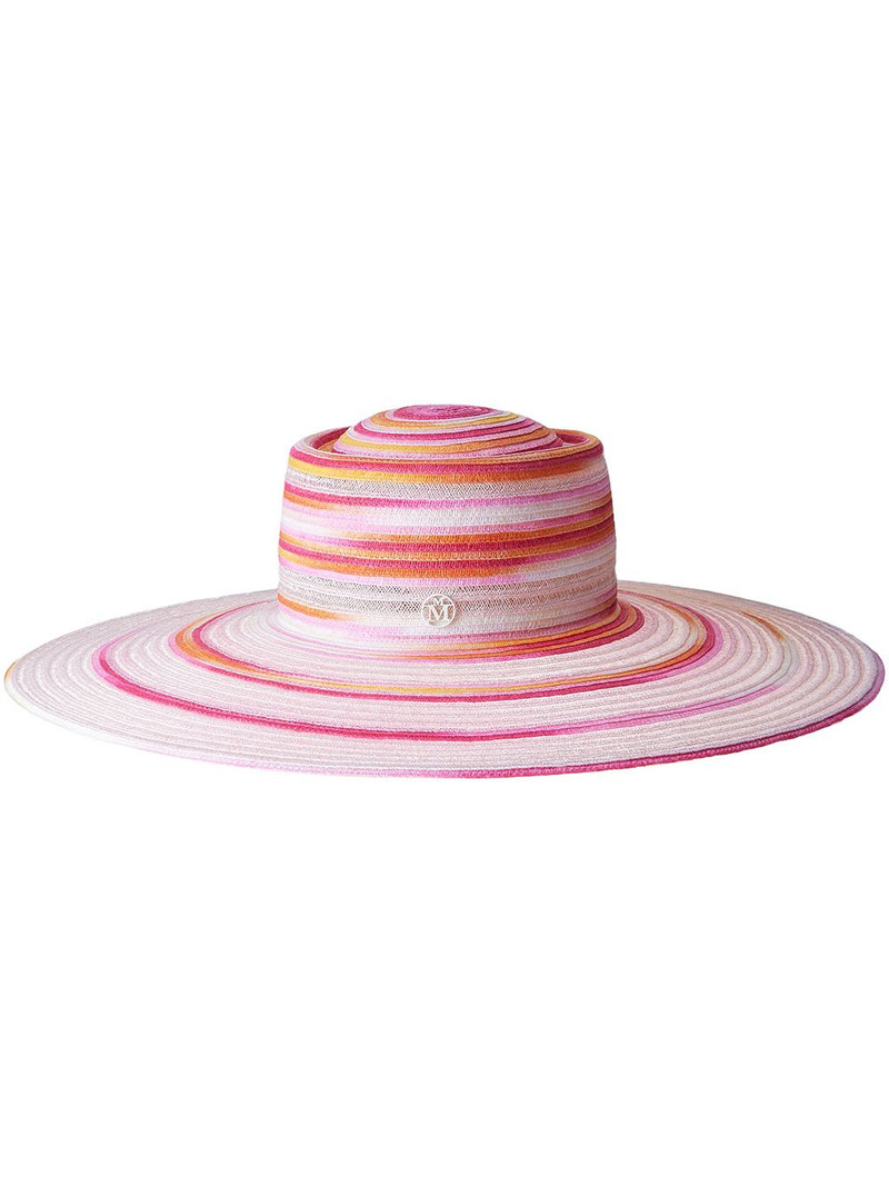 Kat colour-block sun hat 1