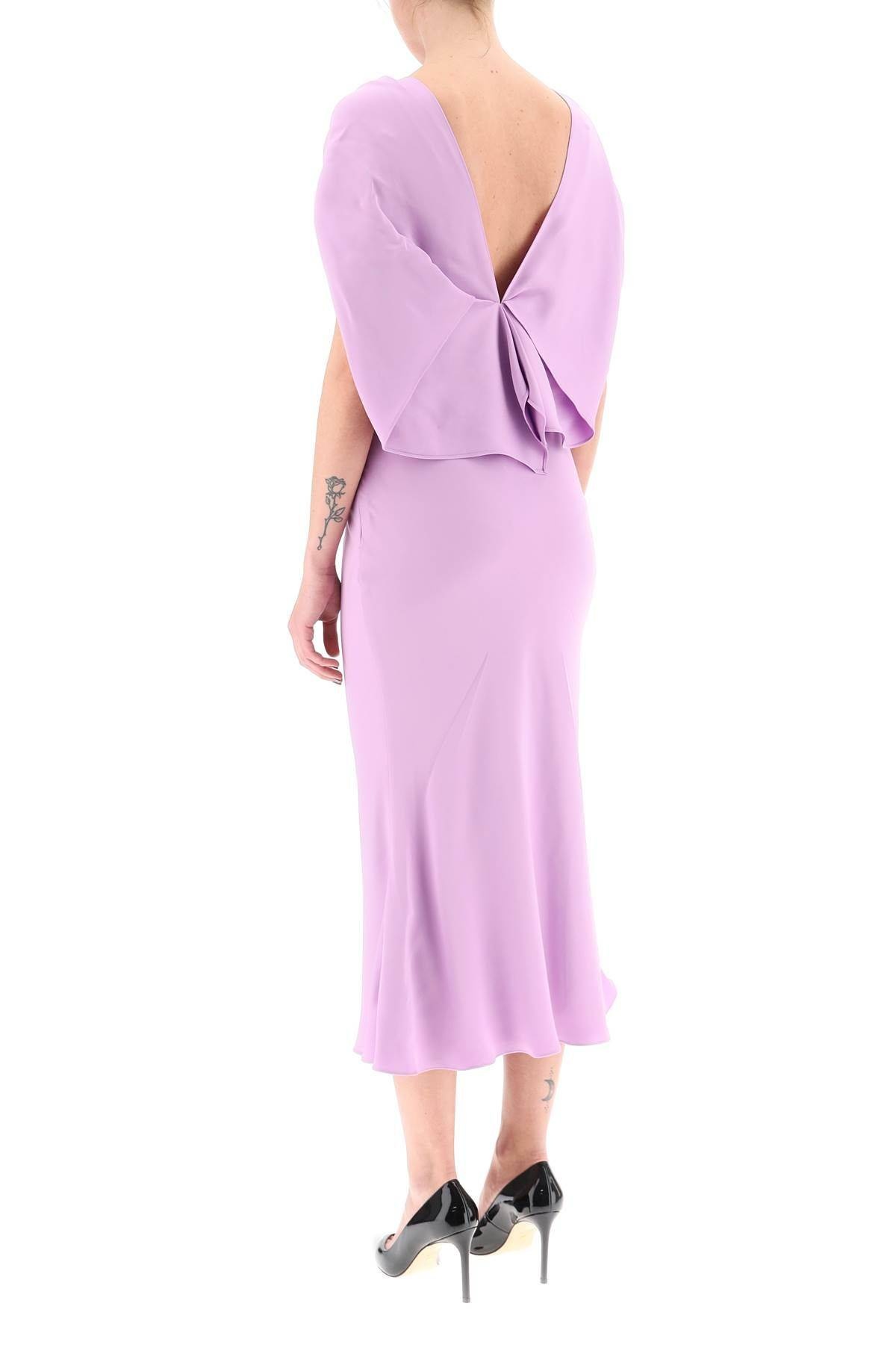 MIDI CADY DRESS - 4