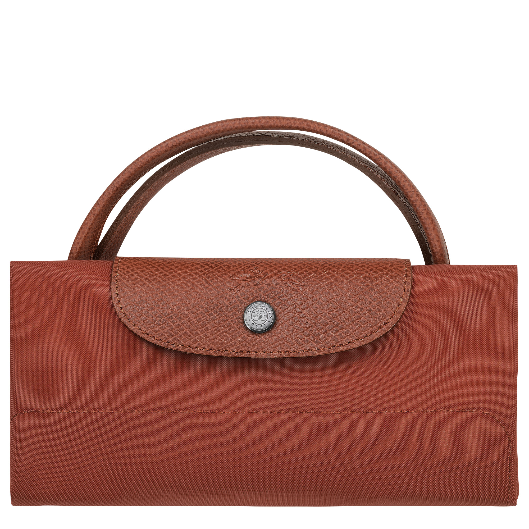 Le Pliage Green S Travel bag Chestnut - Recycled canvas - 7