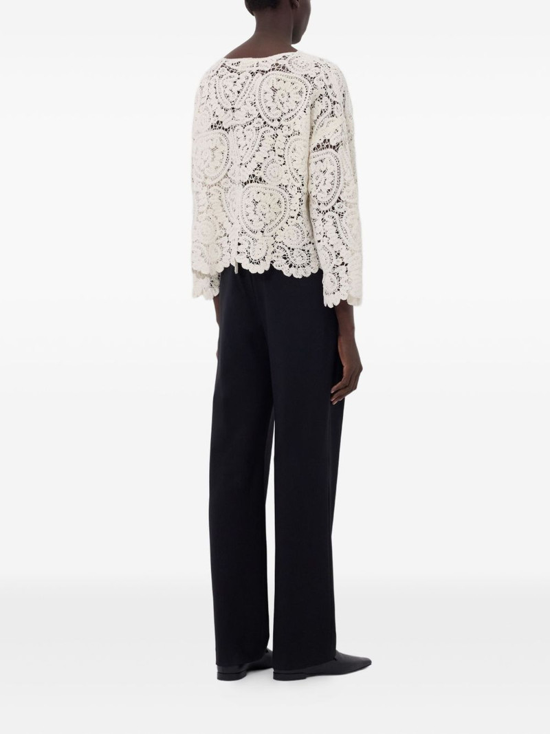 AROLD crochet lace sweater 4