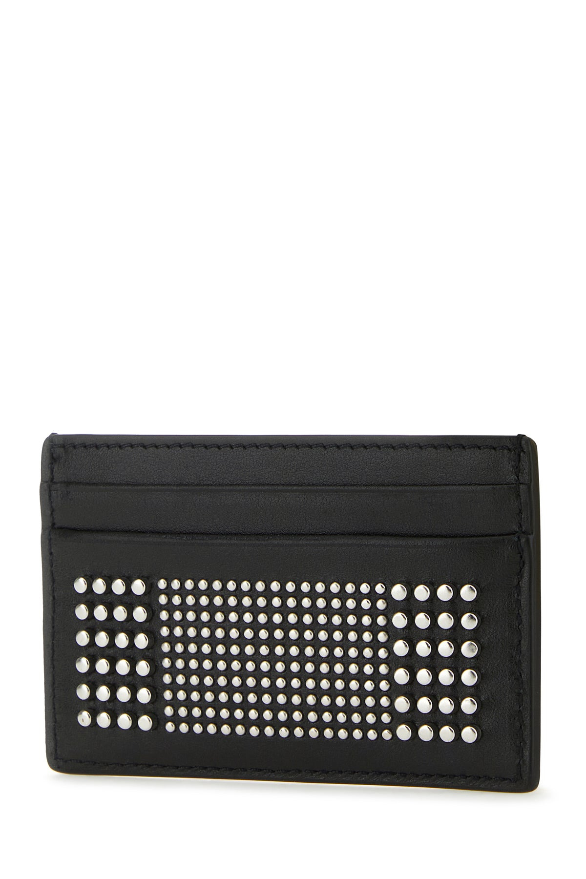 Black leather card holder - 2