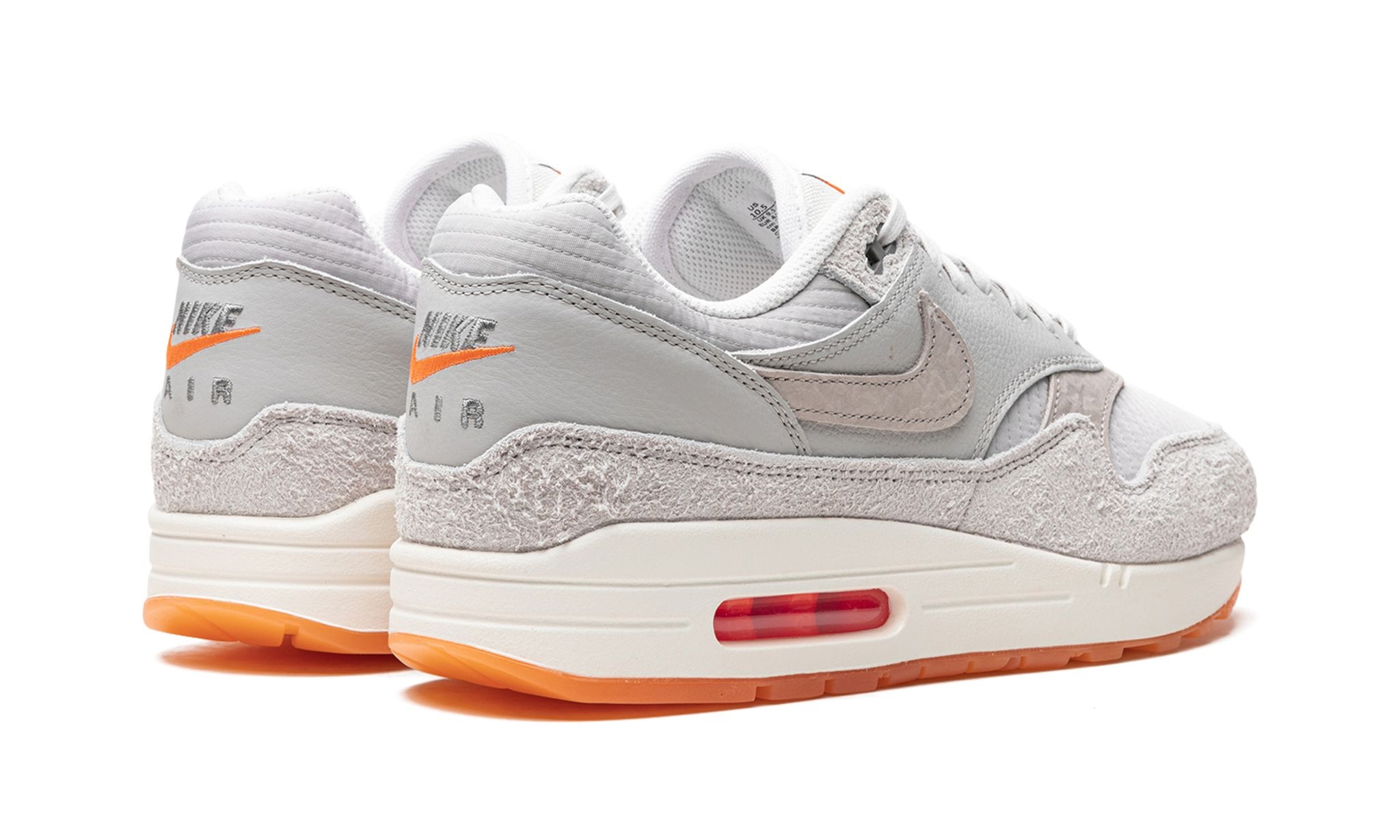 Air Max 1 "Light Iron Ore / Total Orange" - 3