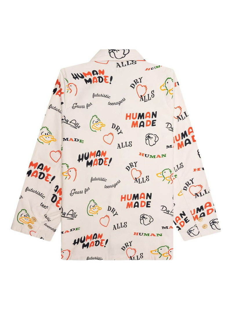 Human Made graphic-print shirt jacket outlook