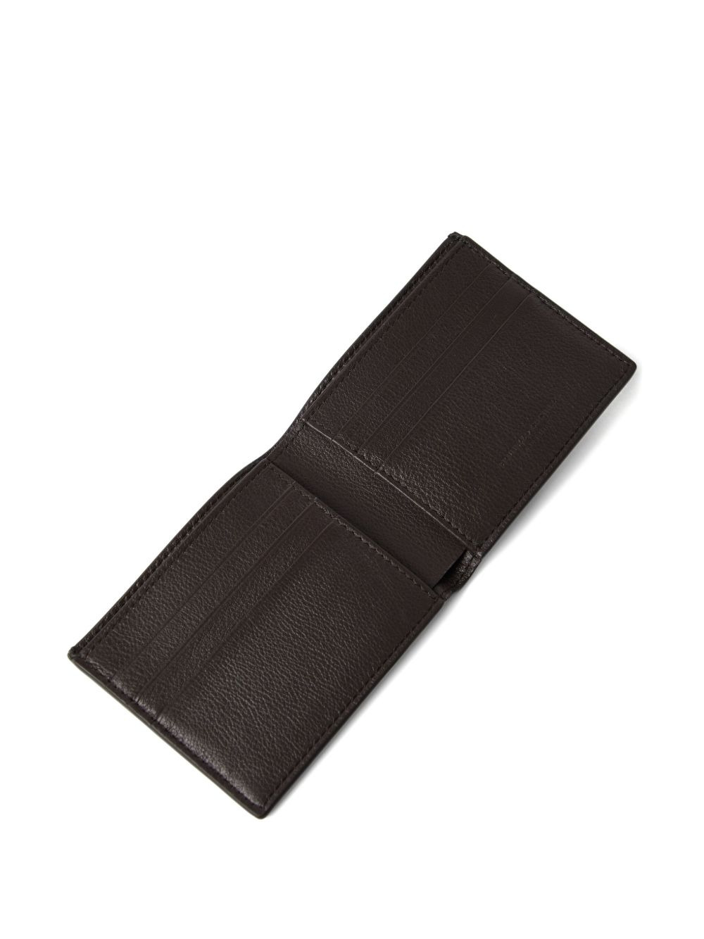 logo-embossed leather wallet - 3