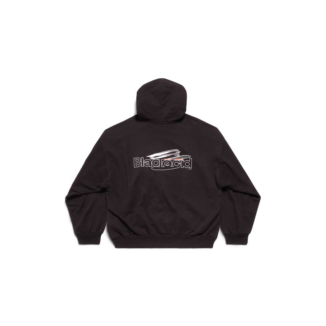 BALENCIAGA Ai Generated Hoodie Medium Fit in Black/white