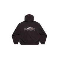 BALENCIAGA Ai Generated Hoodie Medium Fit in Black/white