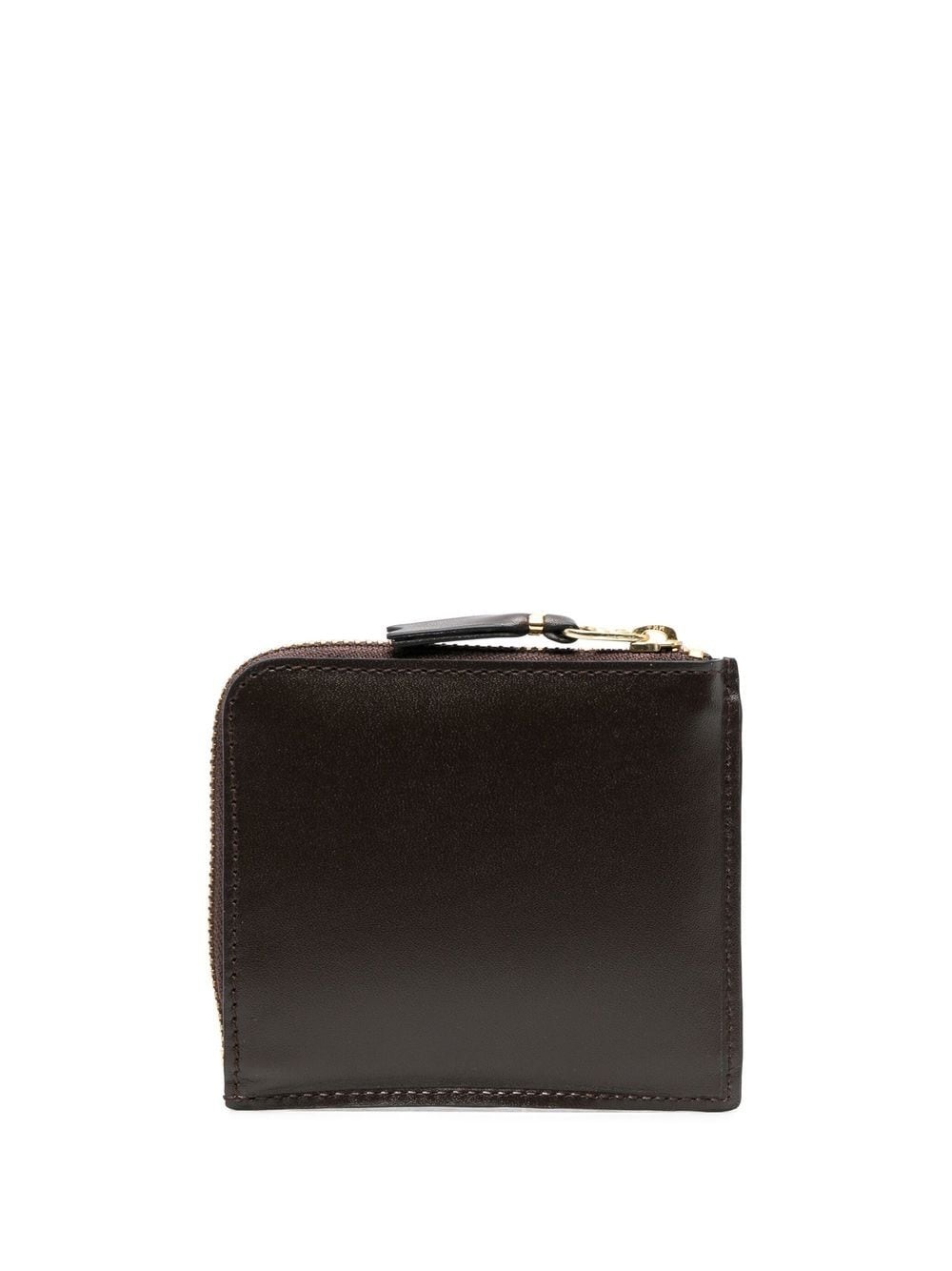 zipped-pocket leather wallet - 2