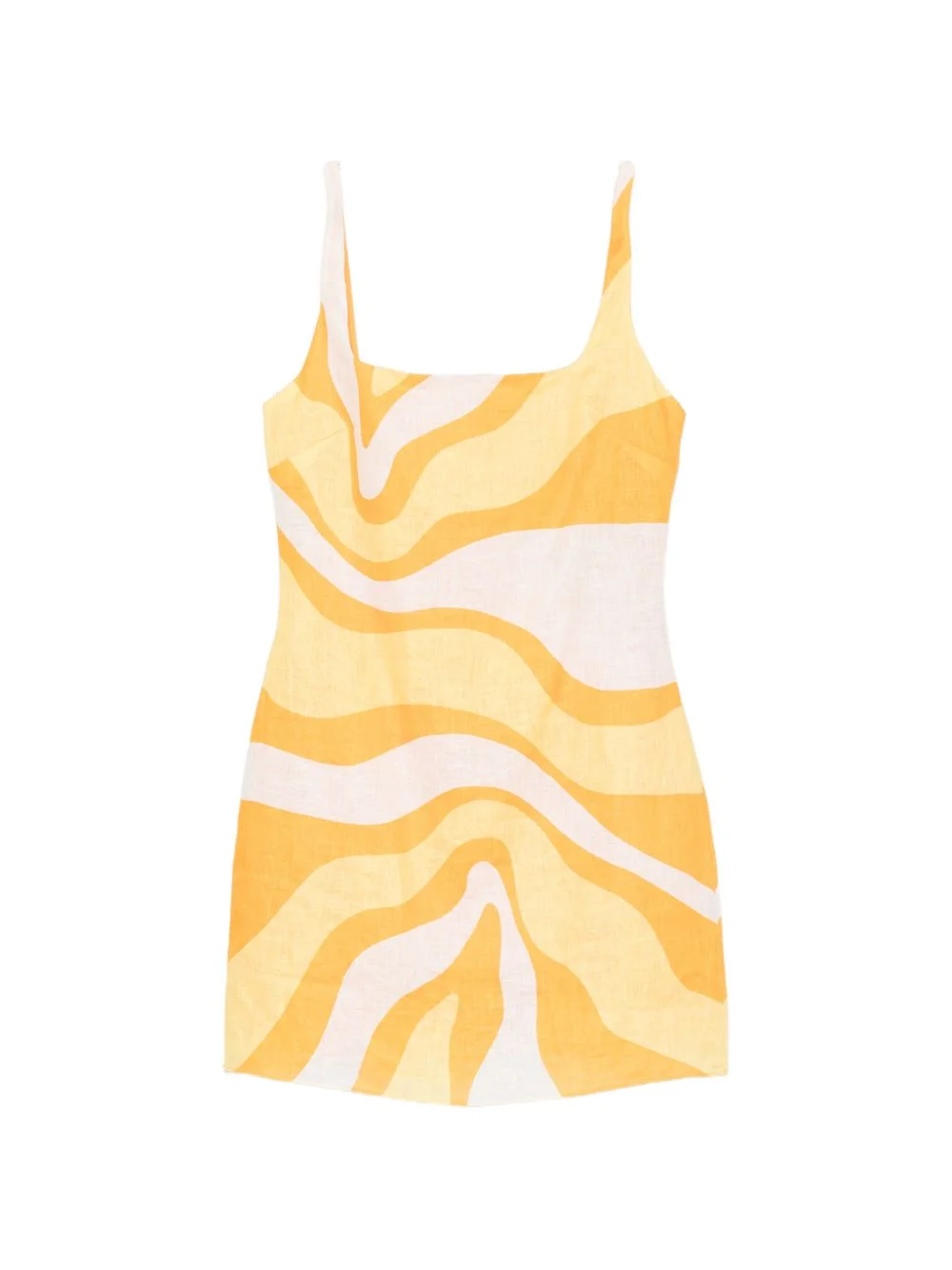 Siela abstract-print mini dress - 1