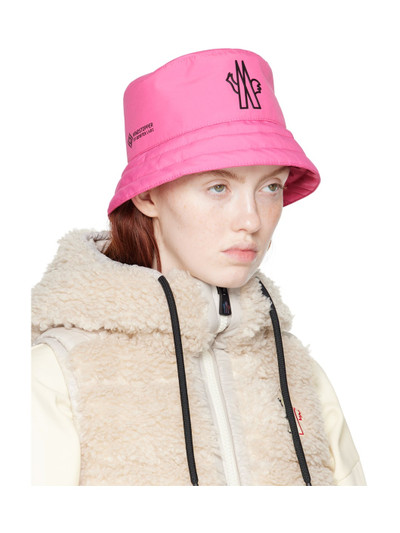 Moncler Grenoble Pink Gore-Tex Bucket Hat outlook