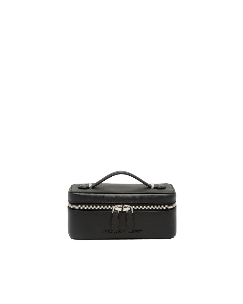 Saffiano leather necessaire 1