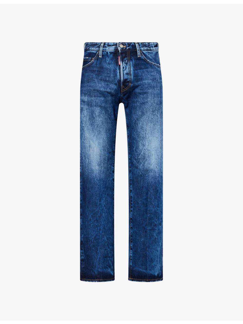 Sexy 70's Straight-Leg Denim Jeans - 1
