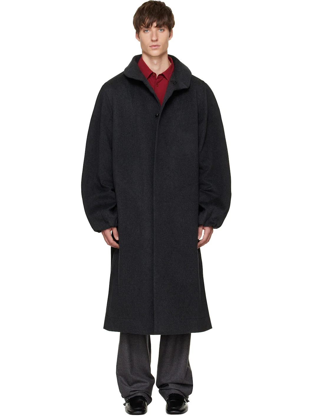 Gray Menzel Coat - 1