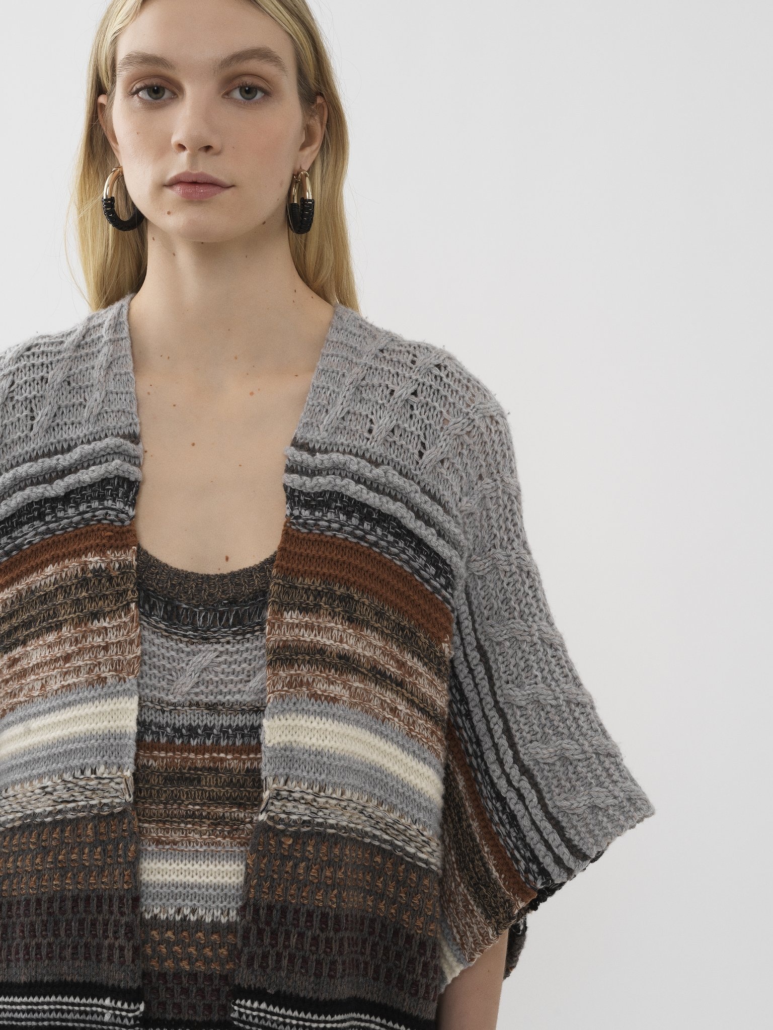 LONG PONCHO - 5