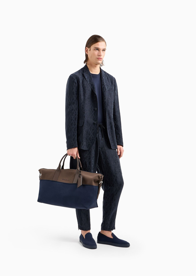 GIORGIO ARMANI ASV organic cotton interlock crew-neck T-shirt outlook