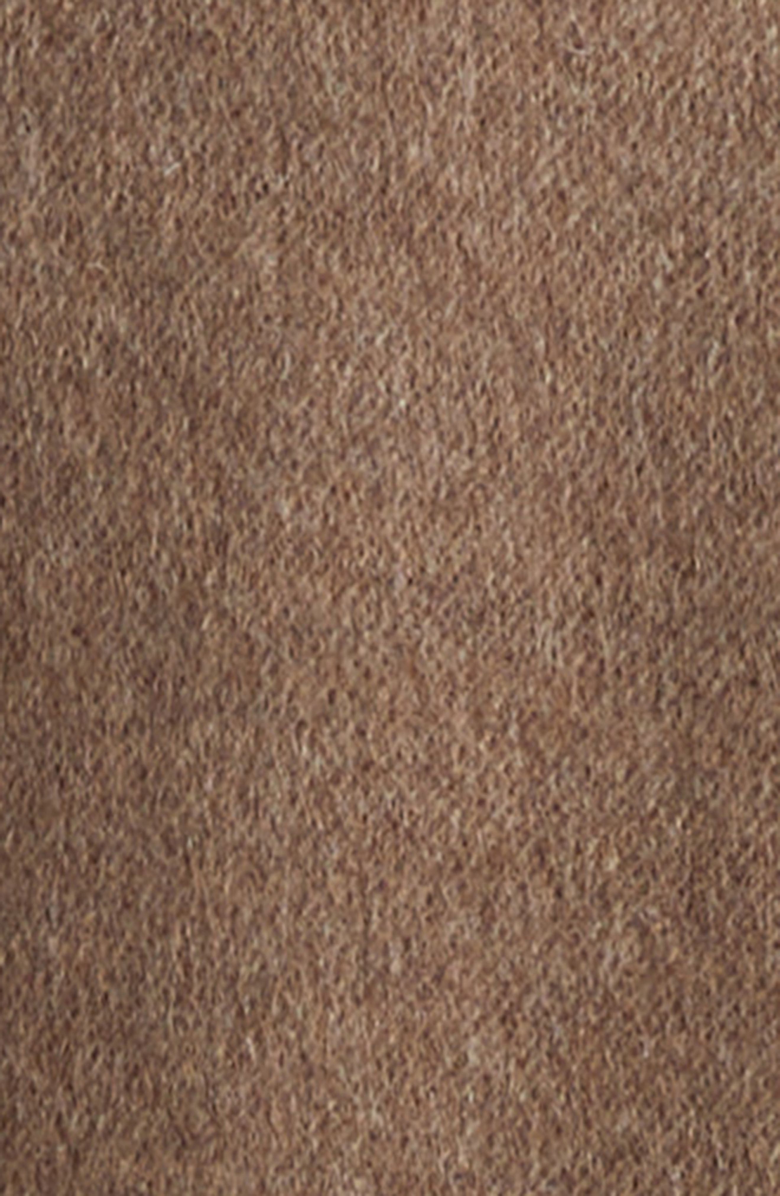 TOTEME Signature Double Face Wool & Cashmere Coat in Oak Melange at Nordstrom - 7