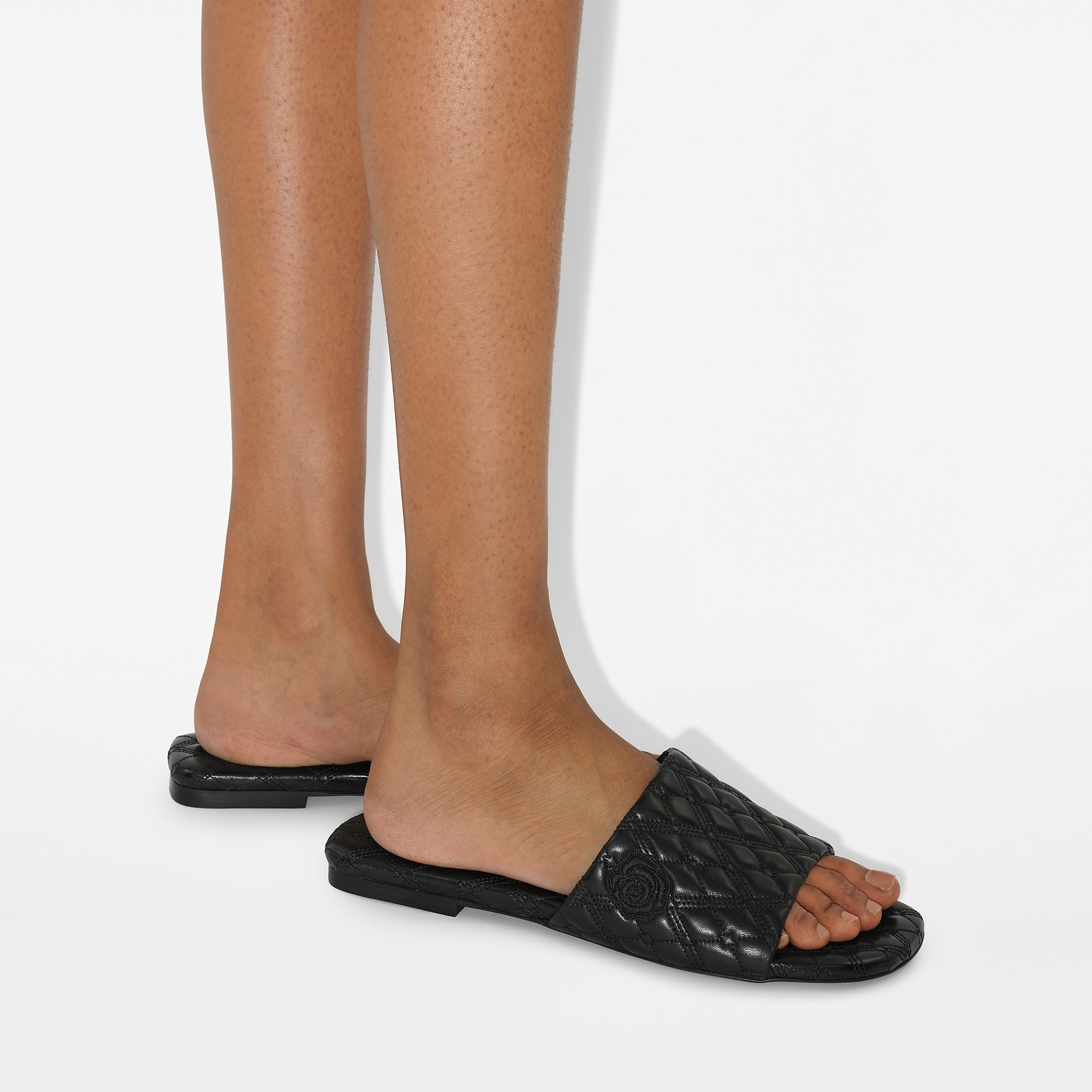 Leather Quilt Slides - 7