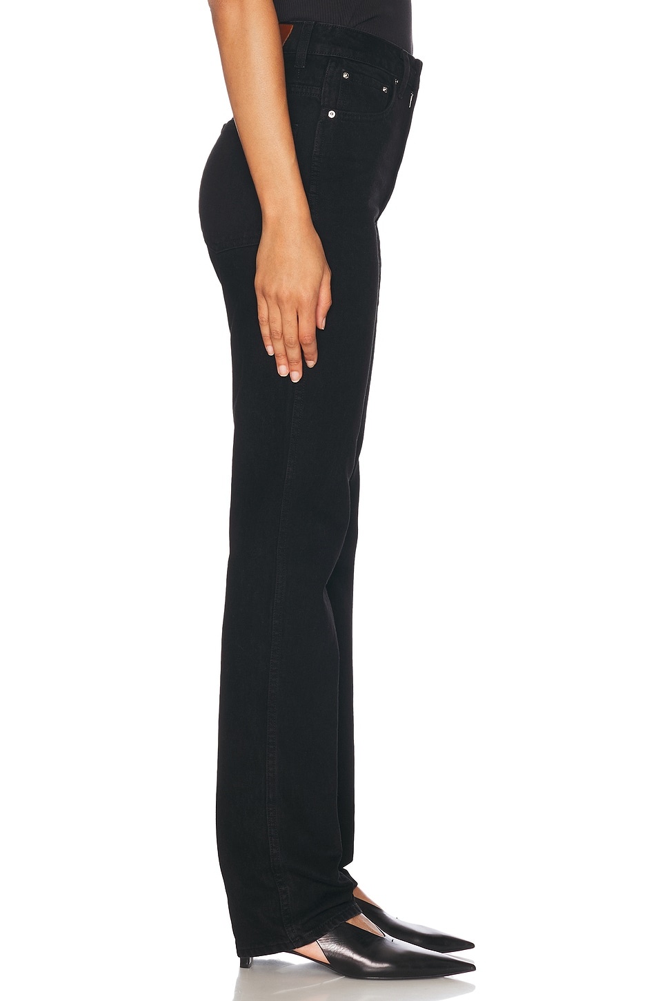 Sara Super High Rise Straight - 3