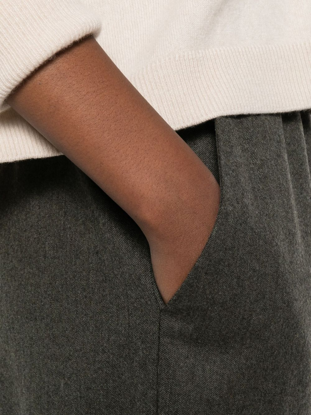elastic-waist trousers - 5