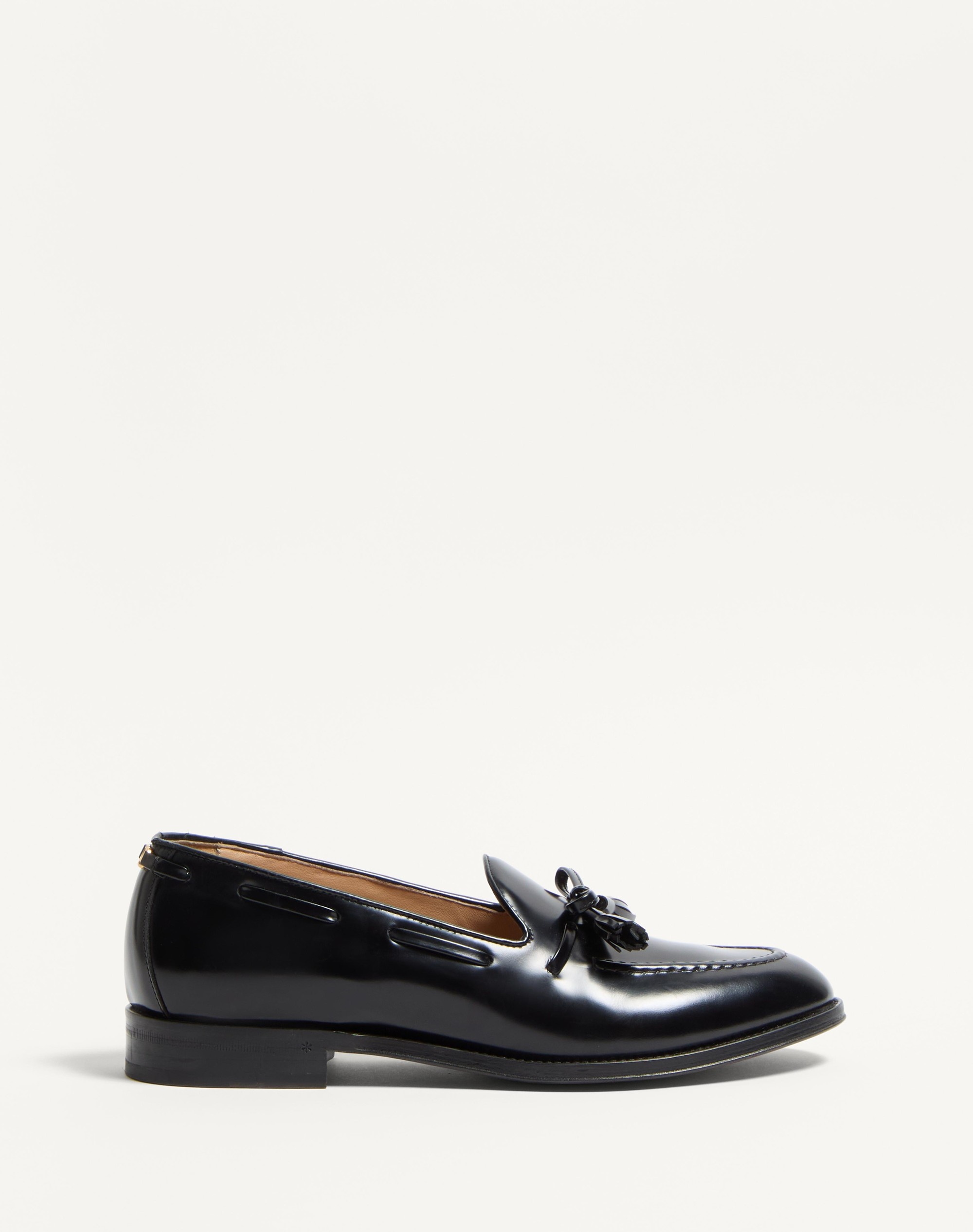BOWSHIRE LOAFER IN SHINY CALFSKIN - 1