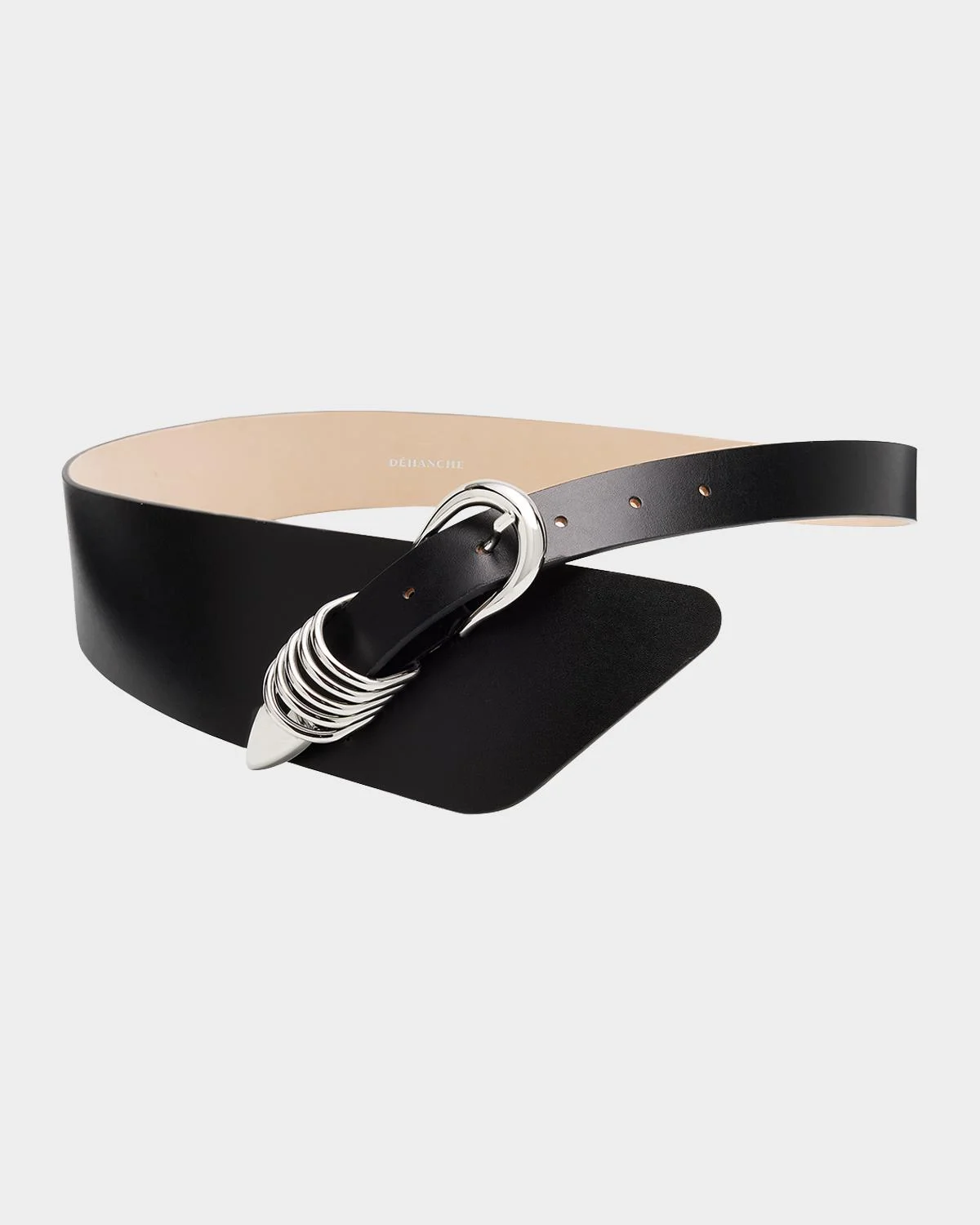 Alcott Asymmetrical Leather Belt - 1