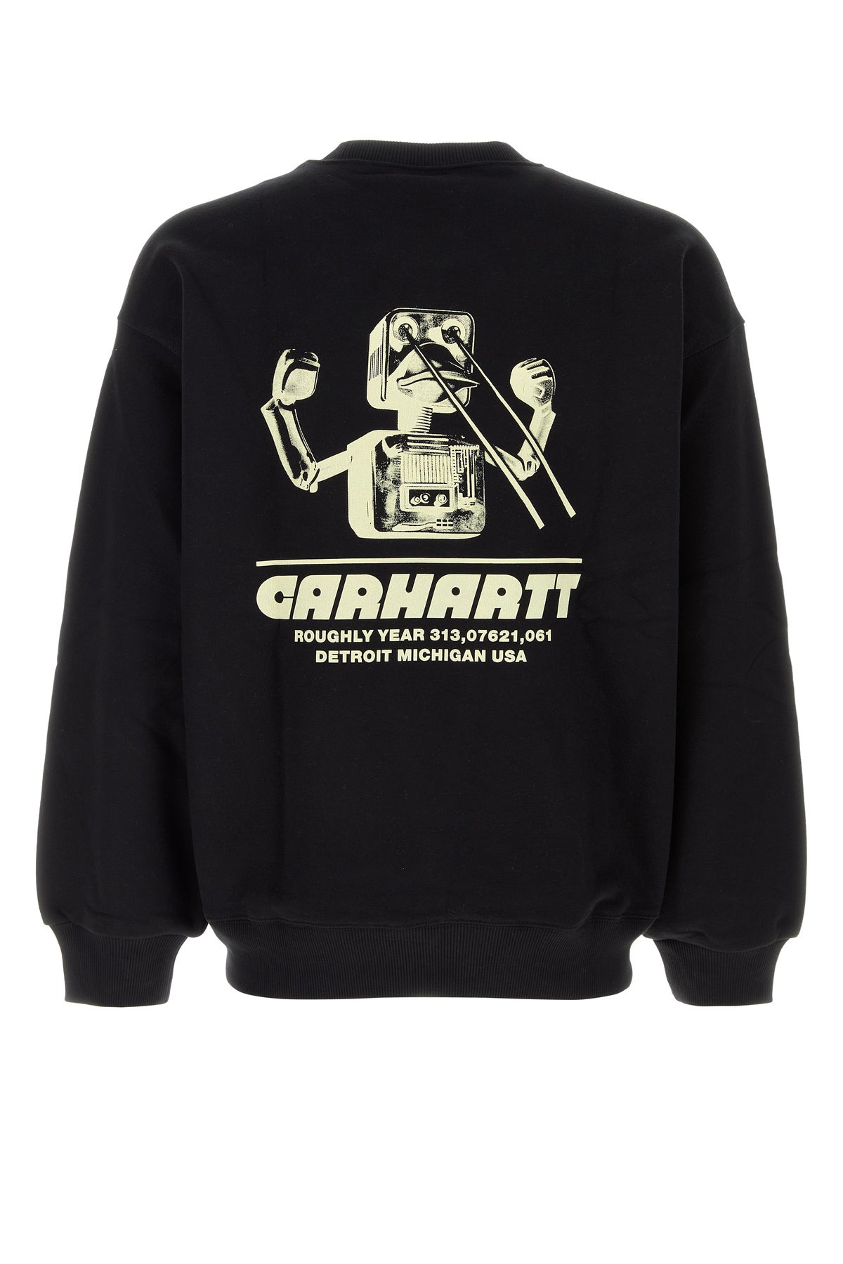 Black cotton blend Wiptopia Sweatshirt - 2