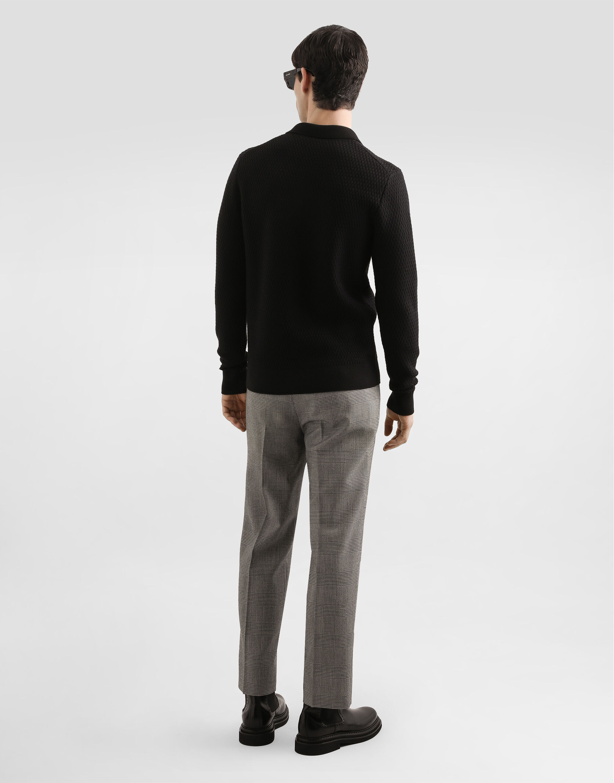 Glen plaid trousers - 3
