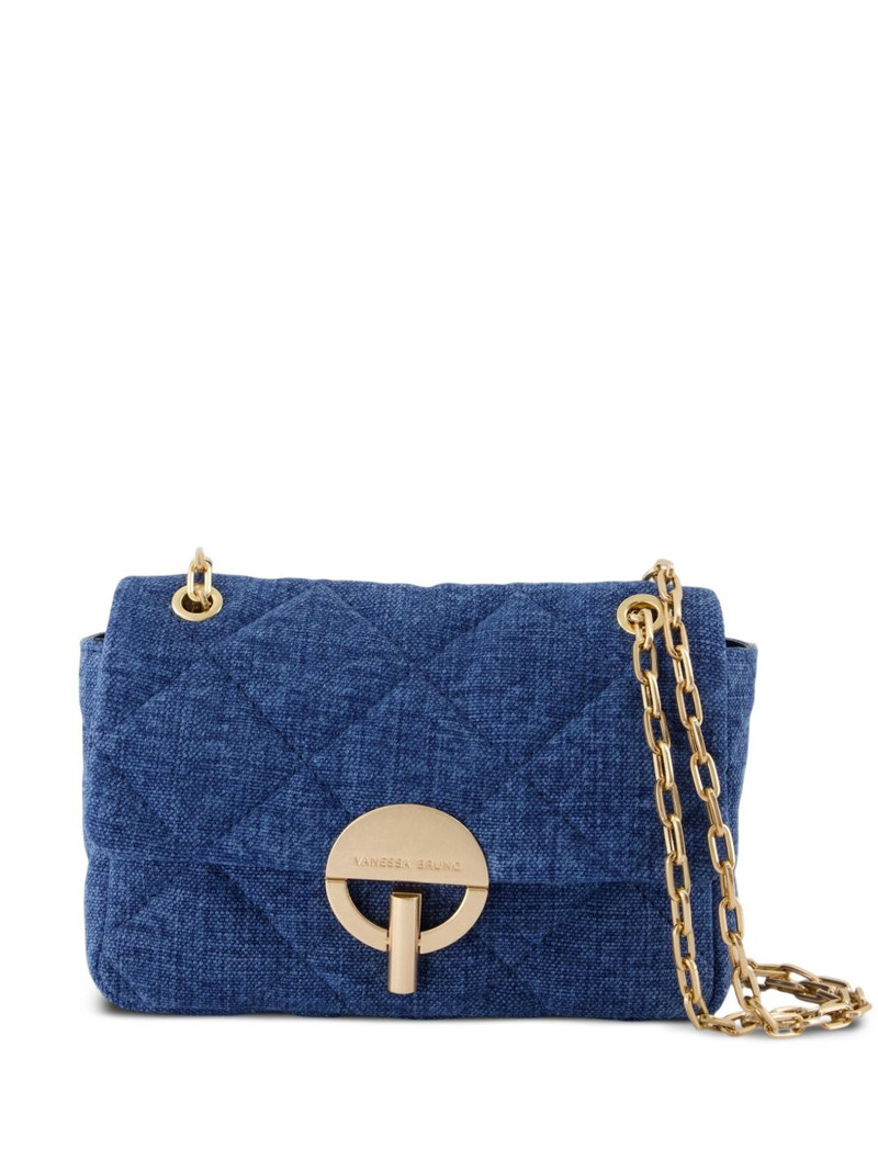 quilted chain shoulder bag 1