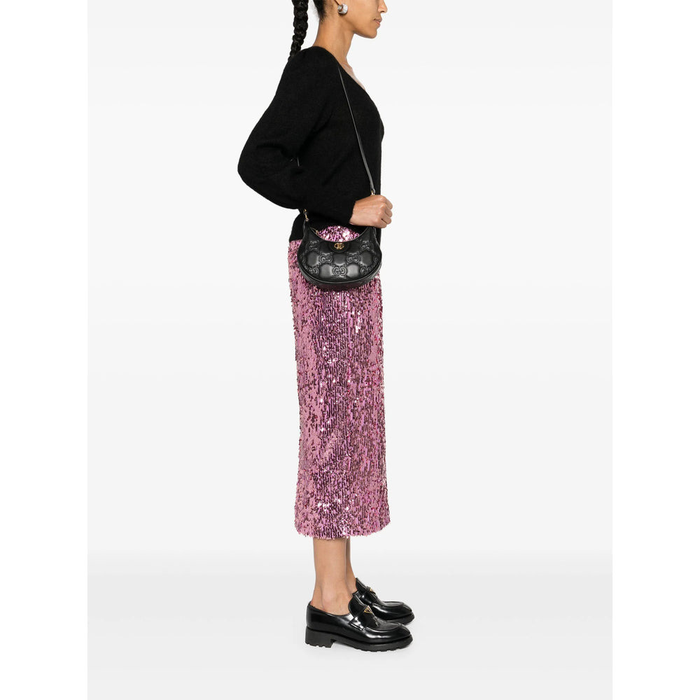 Gucci Black Shoulder Bags Women - 5