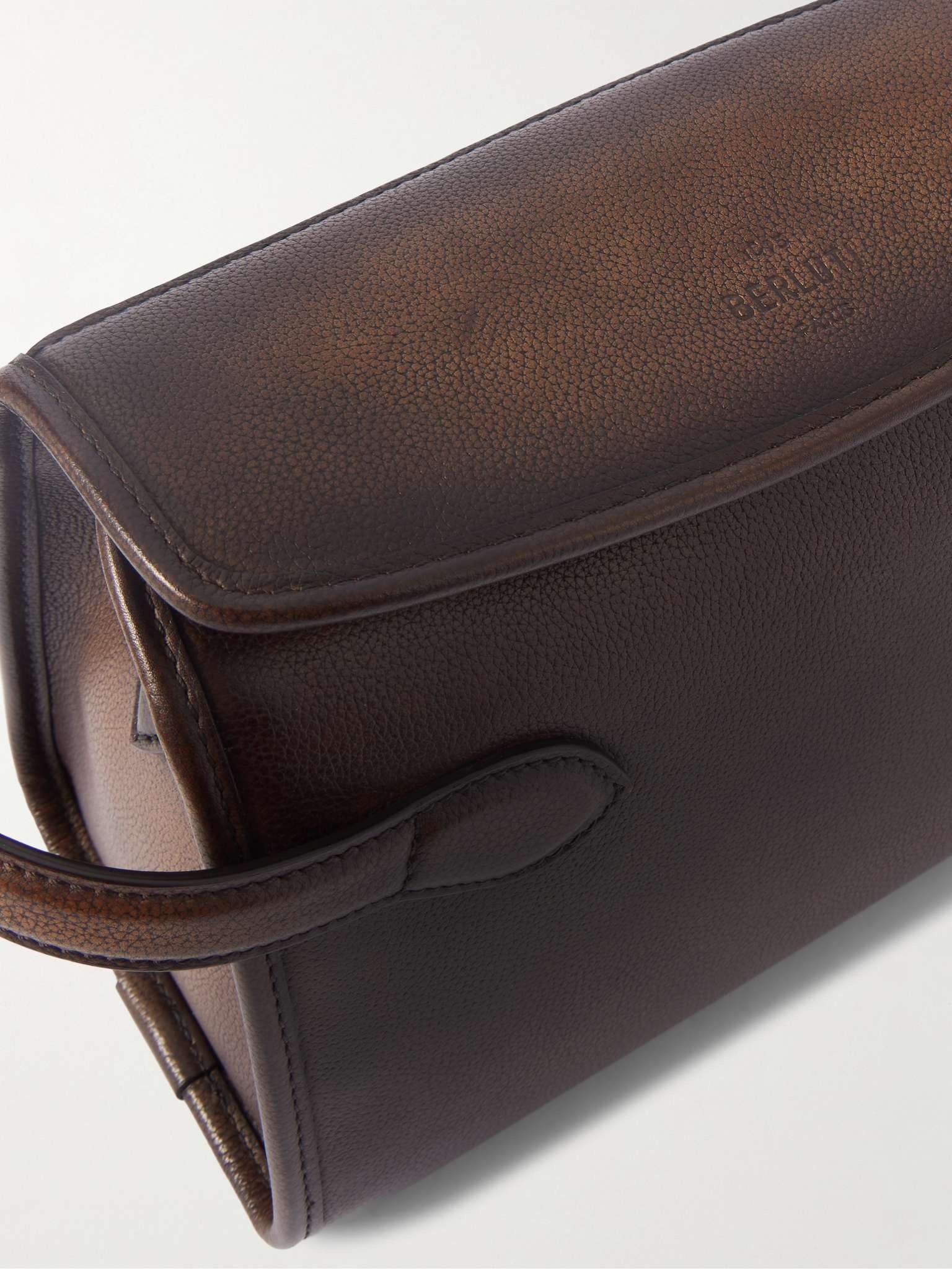 Morning On Strap Venezia Leather Messenger Bag - 4