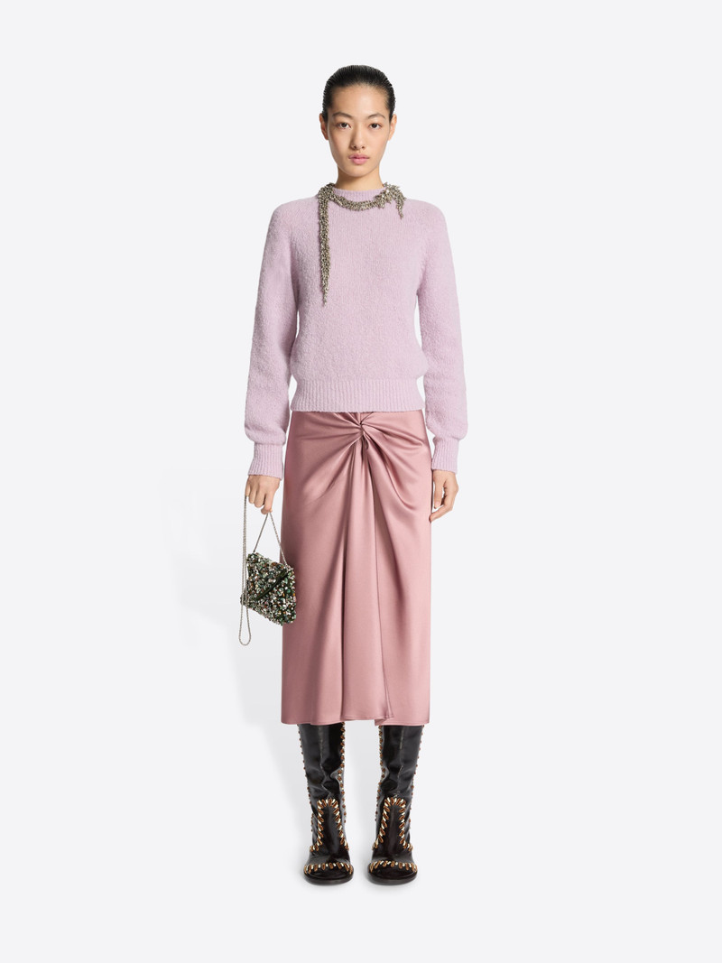 Dries Van Noten MIDI DRAPED SKIRT outlook