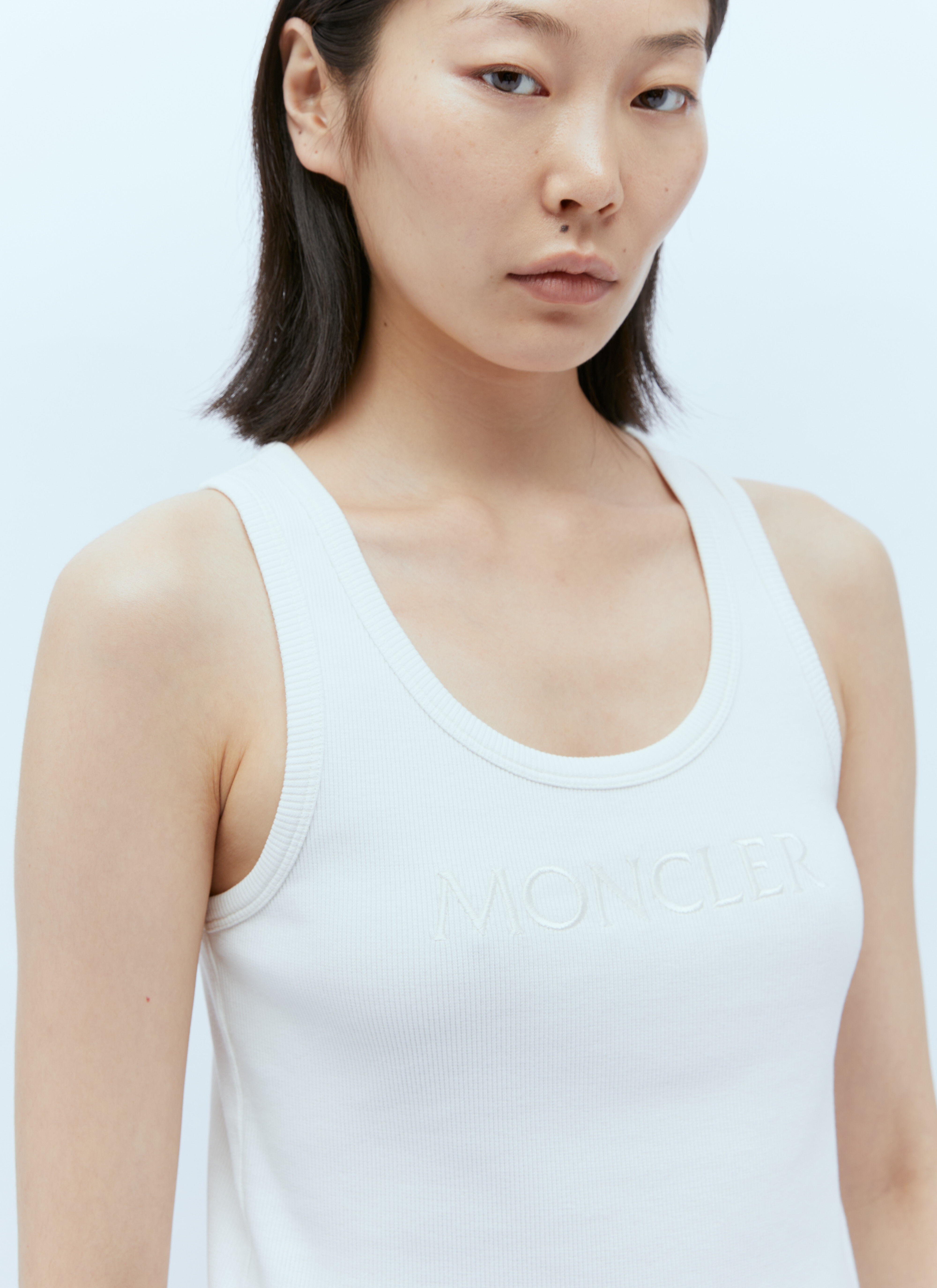 Logo Embroidery Tank Top - 4
