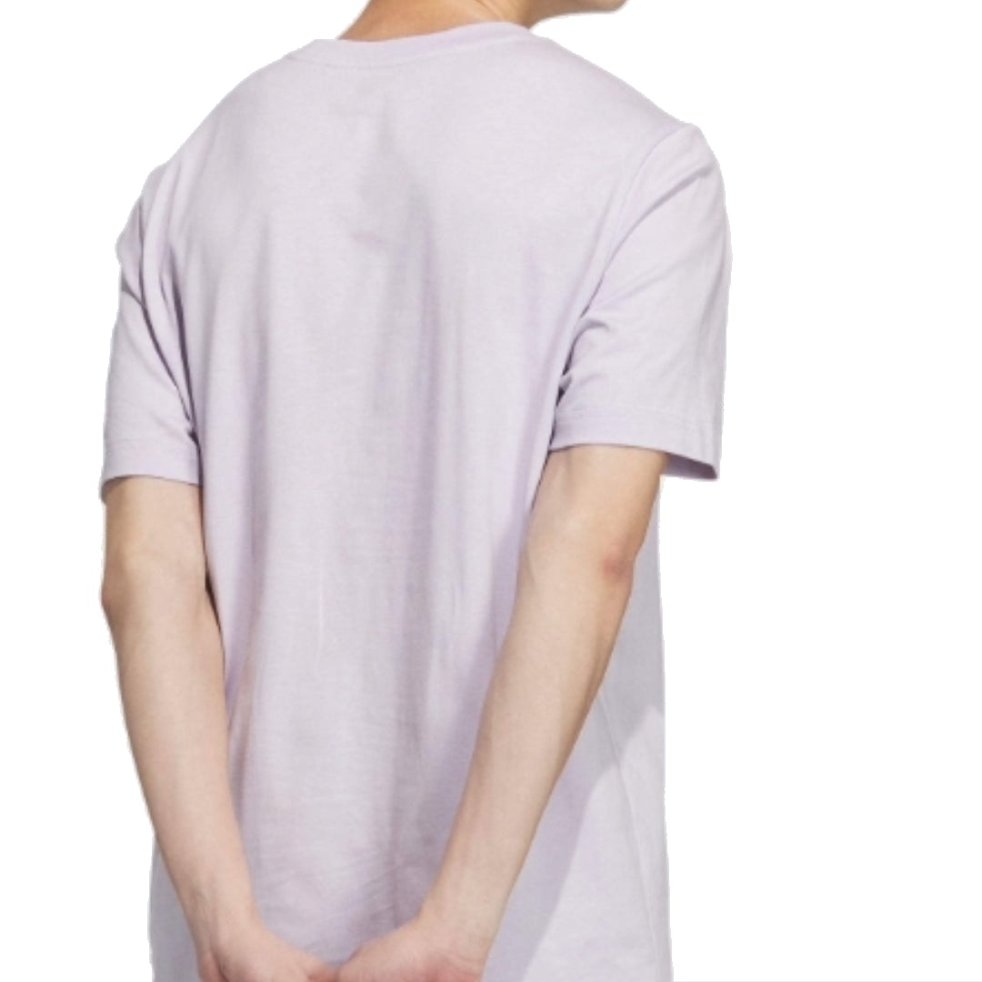 adidas Small Linear Logo T-Shirt 'Purple' JI9079 - 2