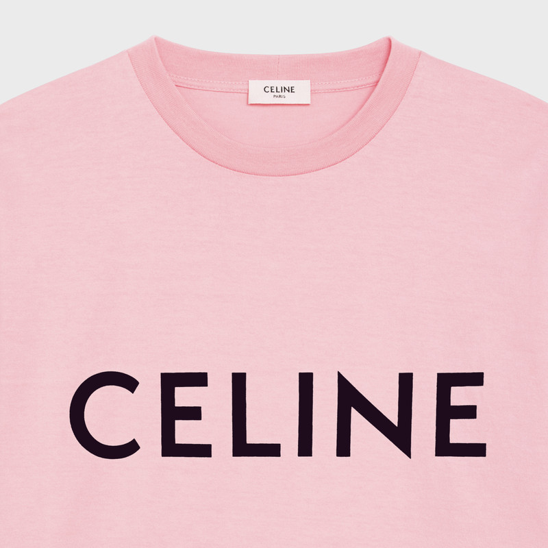LOOSE CELINE T-SHIRT IN COTTON JERSEY 3
