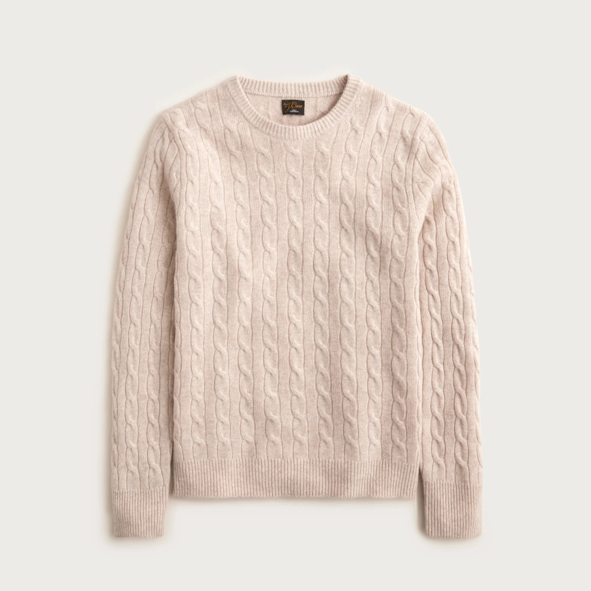 Cashmere cable-knit sweater - 1