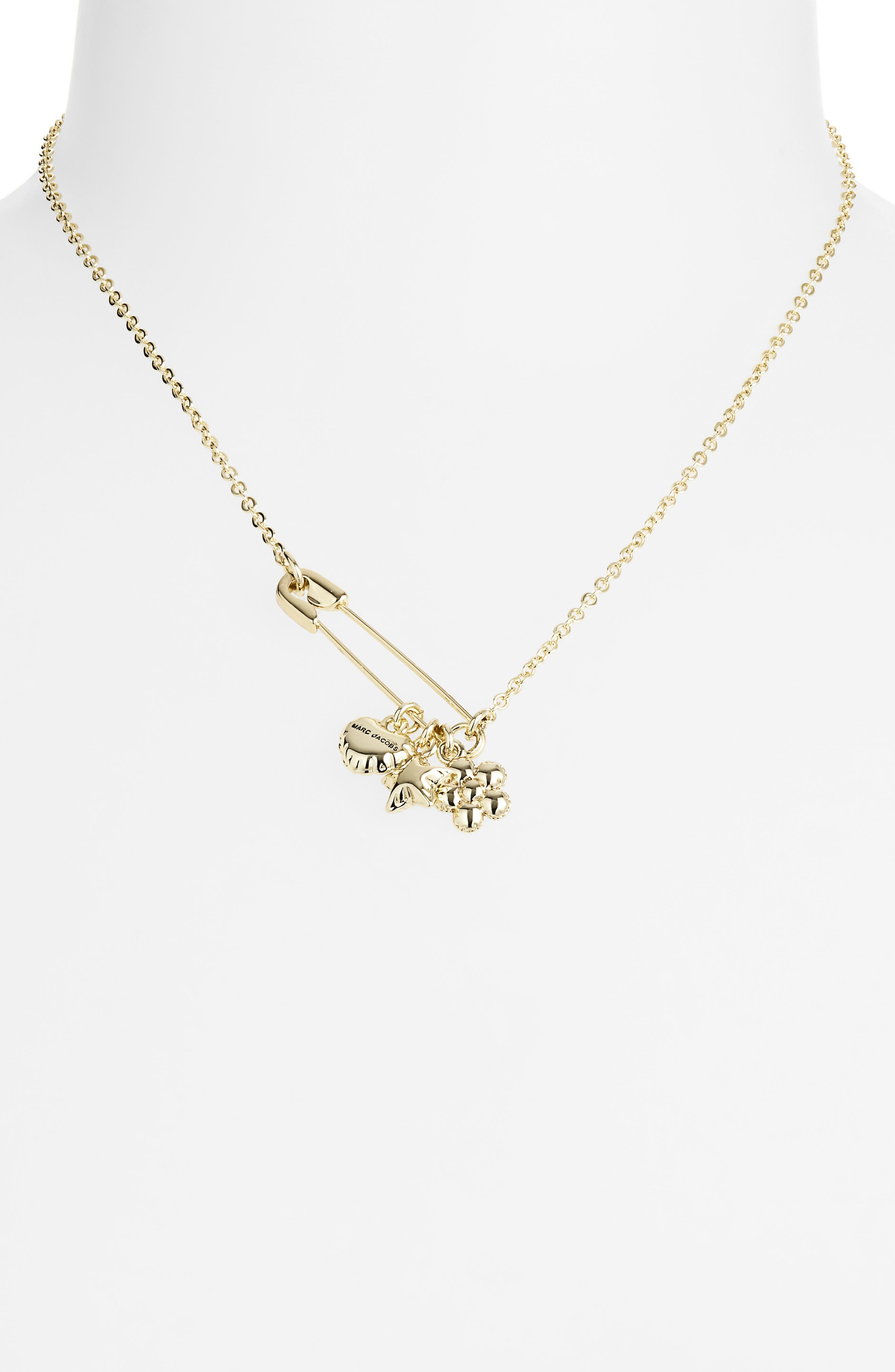 Marc Jacobs Balloon Charm Pendant Necklace in Gold at Nordstrom - 2