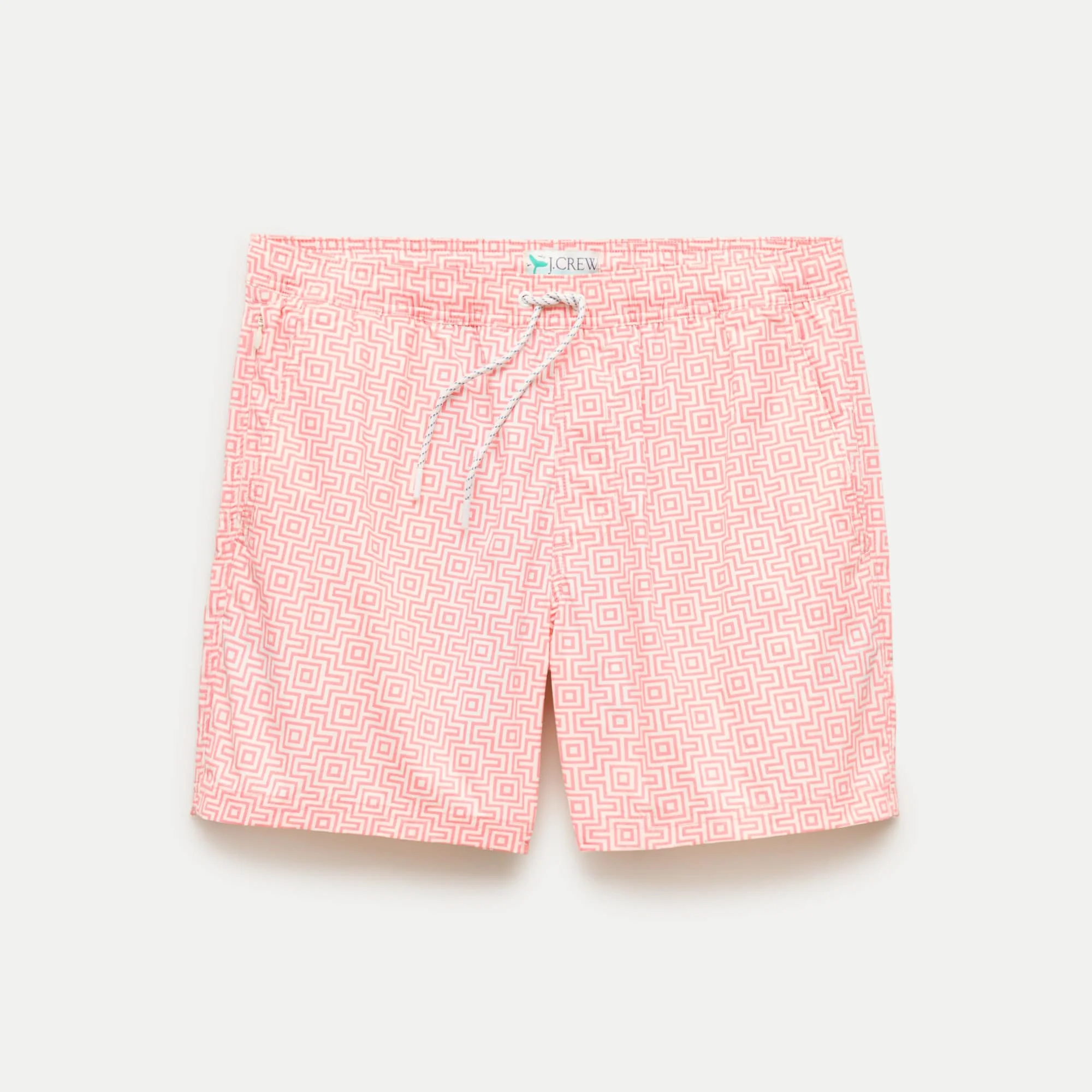 6" soft-lined stretch swim trunk - 1