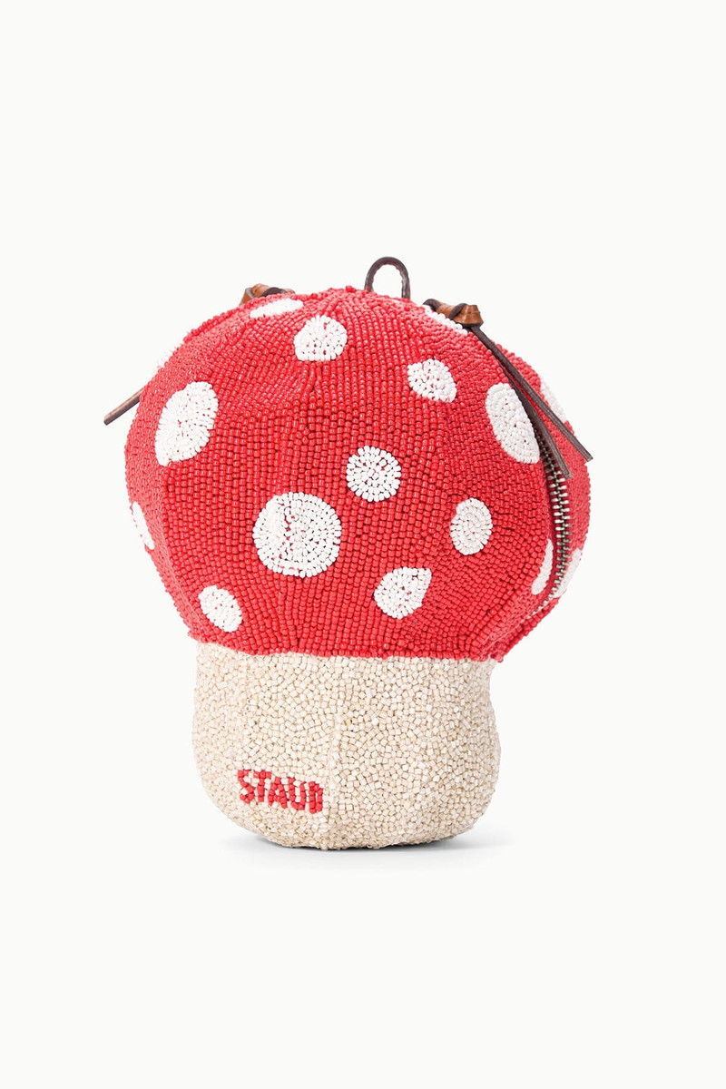 STAUD SHROOM BEADED BAG MUSHROOM 6