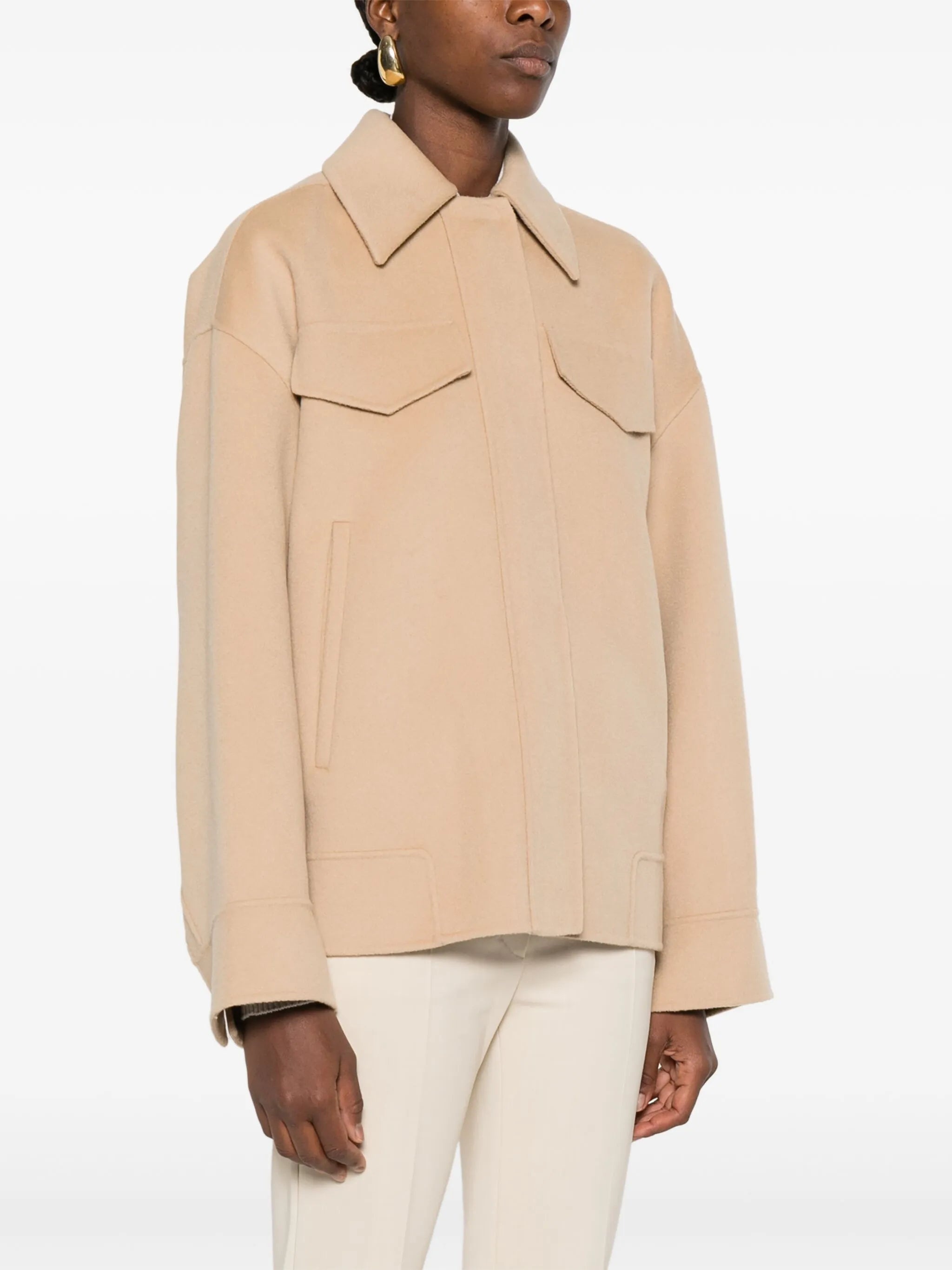 Sportmax Virgin Wool Jacket - 4
