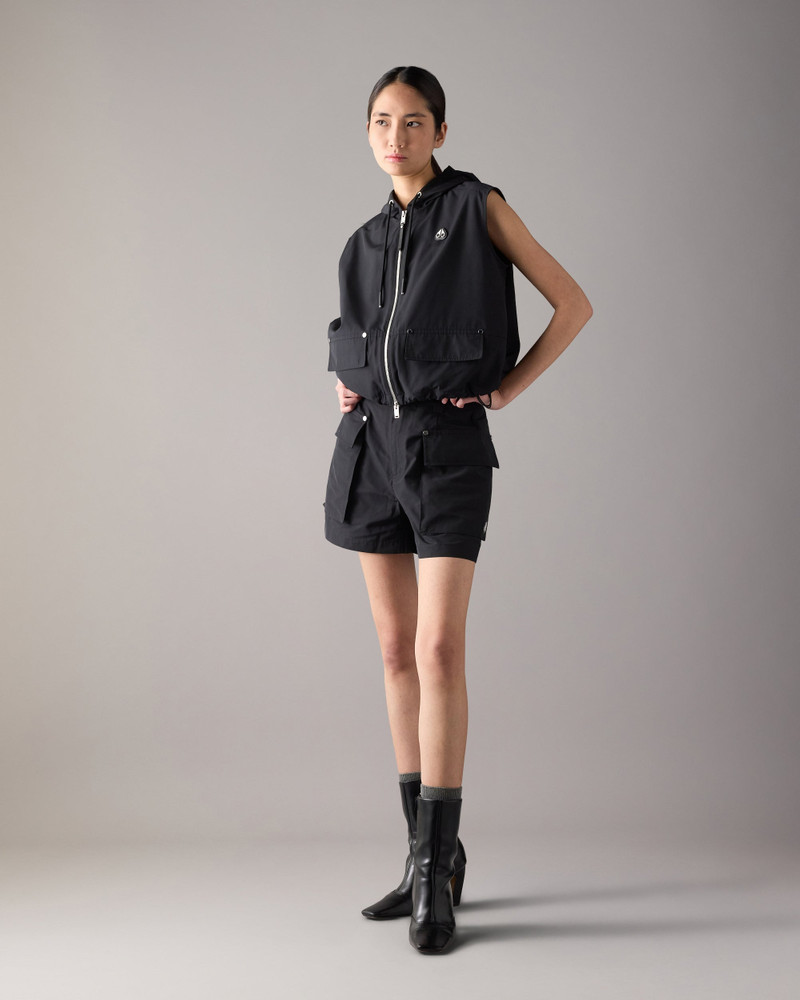 MOOSE KNUCKLES ELEVATE HOODED VEST outlook