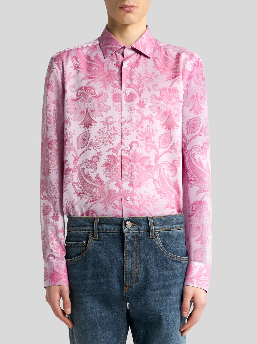 COTTON JACQUARD SHIRT - 2