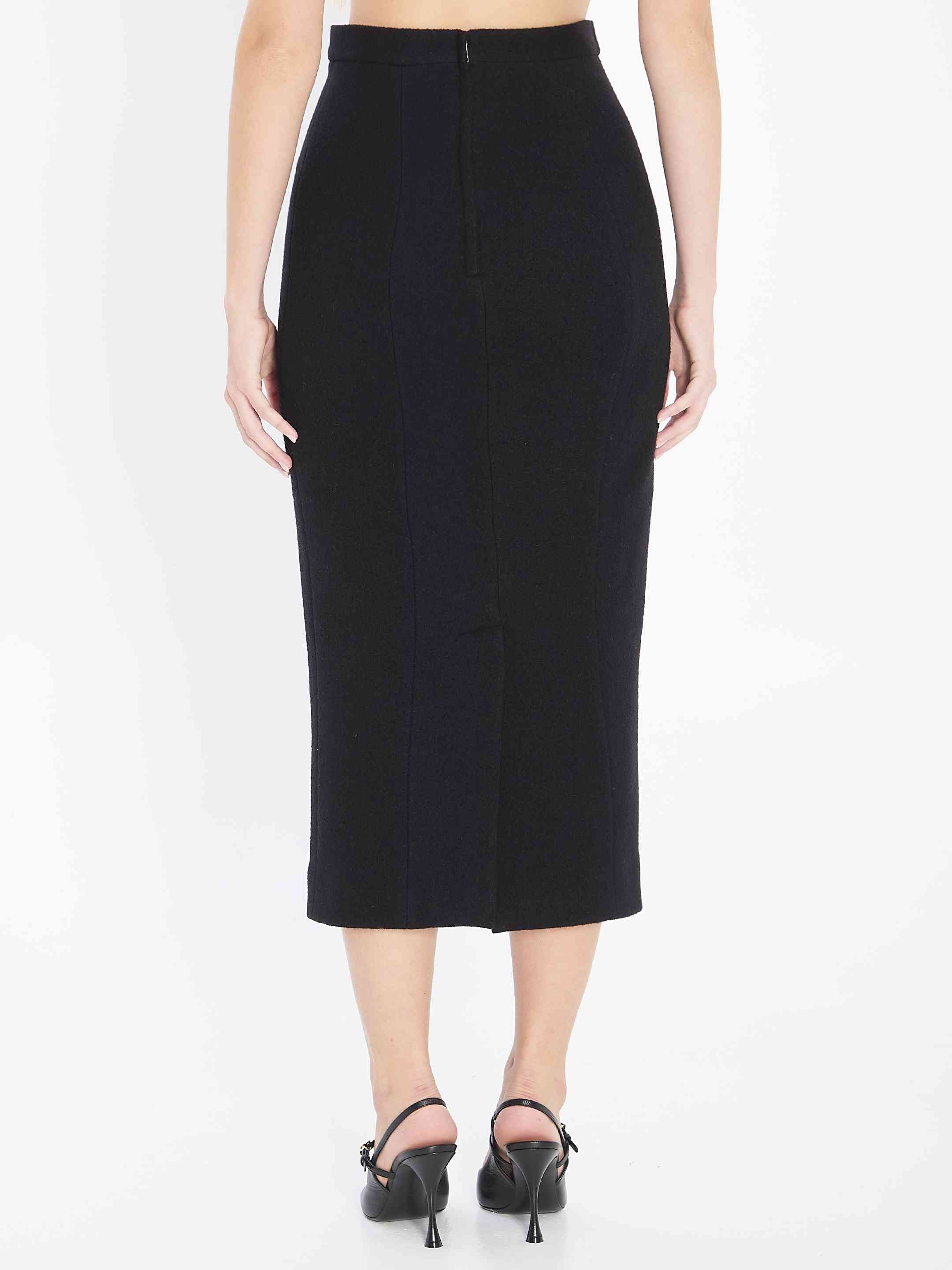 Dolce&Gabbana Women Wool Skirt - 4