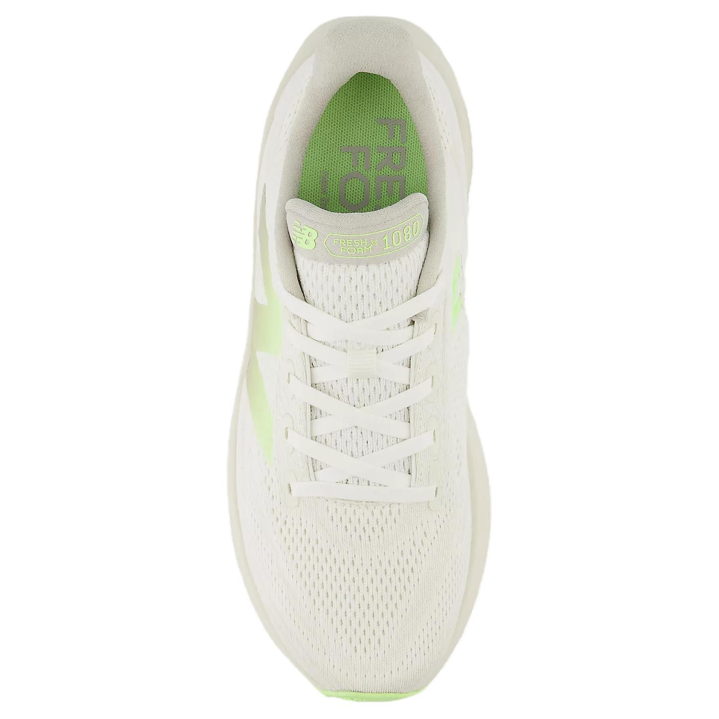 (WMNS) New Balance Fresh Foam X 1080v13 'White Green' W1080LUM - 4
